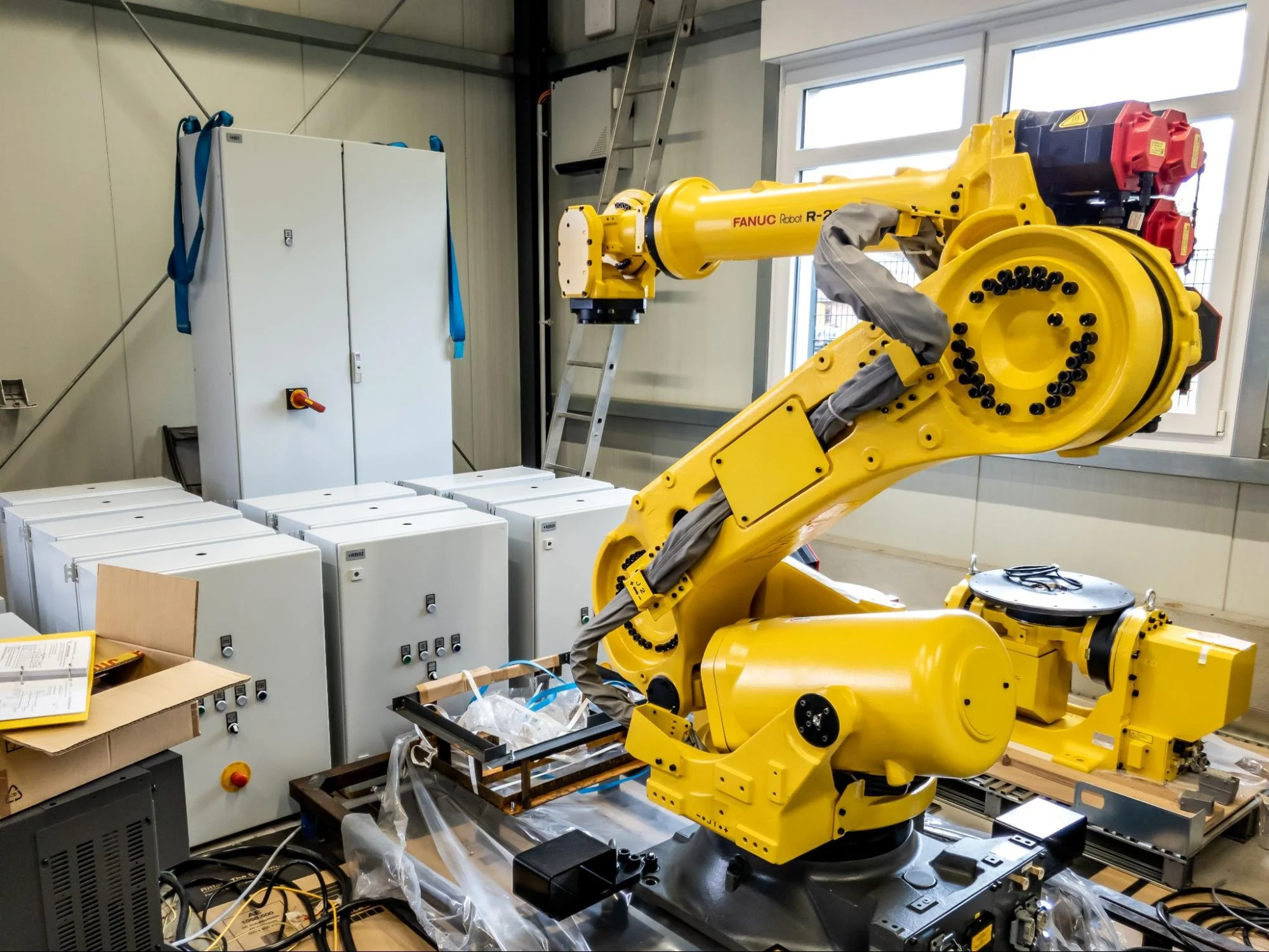 Supply and installation of all types of industrial robots